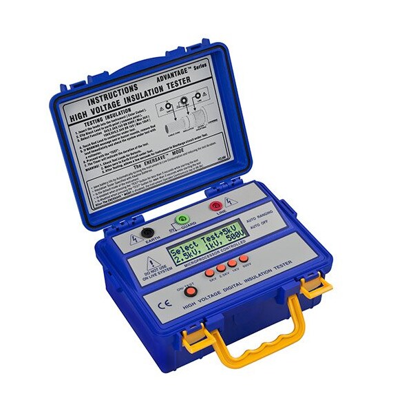 Insulation Meter, Test tension up to 5,000V